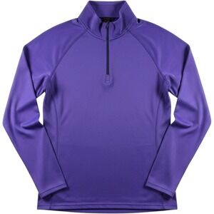 Patagonia Capilene 1/4 Zip Pullover Mens Large Purple Made in USA Base Layer